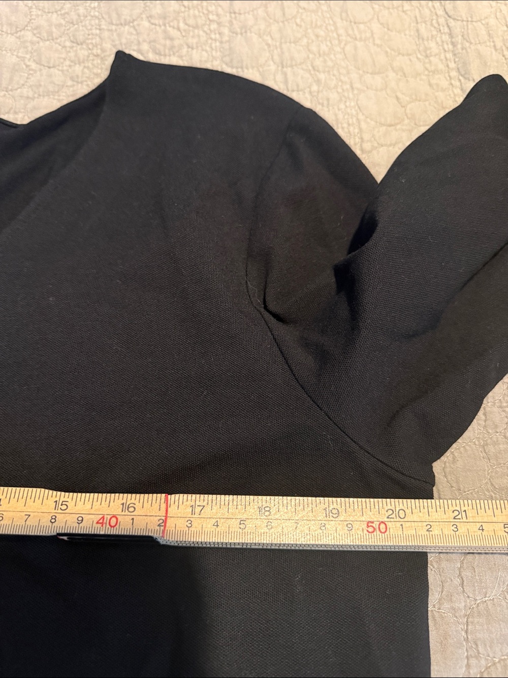 Vintage 90s Talbots Petites Black Striped Cuff Cardigan PL NWT - Picture 10 of 11